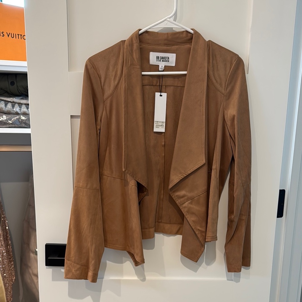 BB Dakota by Steve Madden Tan Blazer Classic Style